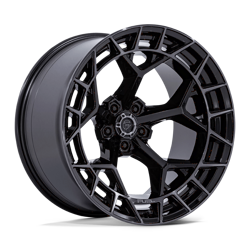 Felga aluminiowa 20" Fuel 1PC FC873 CHARGER 20x9 ET1 5x127 Gloss Black Brushed Dark Tint