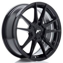 Felga aluminiowa 17" Japan Racing JR21 17x7 ET20-40 5H BLANK Gloss Black