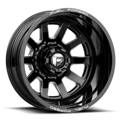 Felga aluminiowa 22" Fuel DE09 FF09D 22x8,25 ET-202 10x225 Matte Black Milled