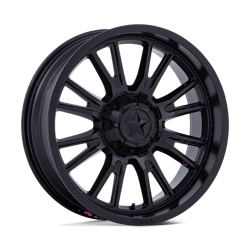 Felga aluminiowa 15" MSA Offroad Wheels M51 THUNDERLIPS 15x7 ET10 4x156/137 Matte Black