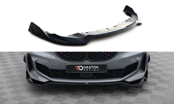 Splitter przedni Maxton V5 BMW 1 F40 M-Pack / M135i (czarny połysk)