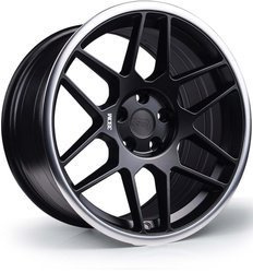 3SDM 0.09 18x9.5 ET40 5x112 Matt Black Mirror Lip