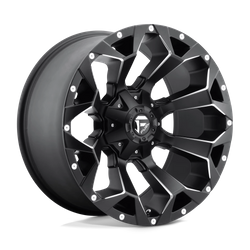 Felga aluminiowa 17" Fuel Assault 17x8,5 ET14 6x120 Matte Black Milled