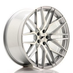 Felga aluminiowa 20" Japan Racing JR28 20x10 ET40 5x112 Silver Machined Face