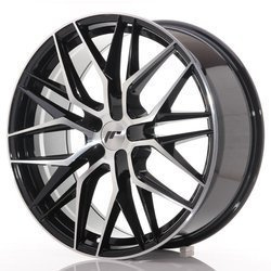 Felga aluminiowa 21" Japan Racing JR28 21x9 ET15-45 5H BLANK Gloss BlackMachinedFace