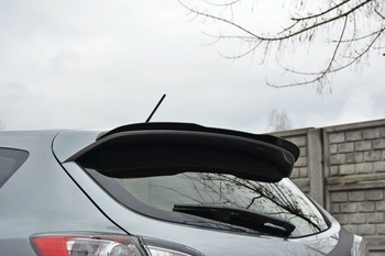 Przedłużenie spojlera Maxton Mazda 3 MK2 Sport Przedlift (czarny połysk)
