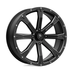 Felga aluminiowa 20" MSA Offroad Wheels M42 BOUNTY 20x7 ET10 4x156 Satin Black Milled