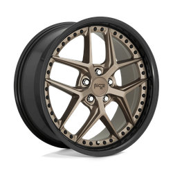 Felga aluminiowa 20" Niche Vice 20x10,5 ET40 5x114,3 Matte Bronze Black Bead Ring