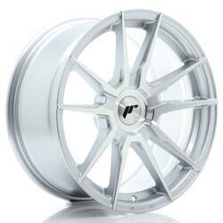 Felga aluminiowa 17" Japan Racing JR21 17x8 ET20-35 BLANK Silver Machined