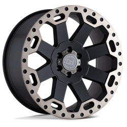 Felga aluminiowa 17" Black Rhino Warlord 17x9 ET-12 6x139,7 Matte Black W/ Machined Dark Tint