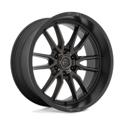 Felga aluminiowa 22" Fuel Clash 22x10 ET-18 6x139,7 Matte Black Double Dark Tint