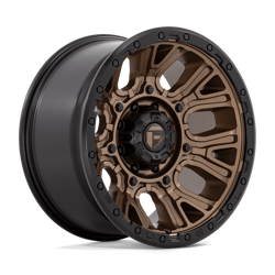 Felga aluminiowa 20" Fuel Traction 20x10 ET-18 8x180 Matte Bronze With Black Ring