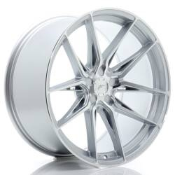 Felga aluminiowa 20" Japan Racing JR44 20x10 ET15-35 5H BLANK Silver w/ Machined Face