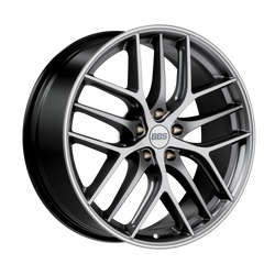 Felga aluminiowa 20" BBS CC-R 20x9 ET32 5x114 Satin Graphite Diamond cut