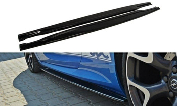 Dokładki progów Maxton Opel Astra J OPC / VXR (czarny połysk)