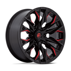 Felga aluminiowa 20" Fuel D823 FLAME 20x9 ET1 6x135 Gloss Black Milled