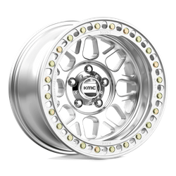 Felga aluminiowa 17" KMC KM235 GRENADE CRAWL BEADLOCK 17x8,5 ET0 8x165,1 Machined
