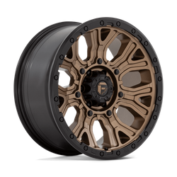 Felga aluminiowa 20" Fuel Traction 20x9 ET1 6x139,7 Matte Bronze With Black Ring