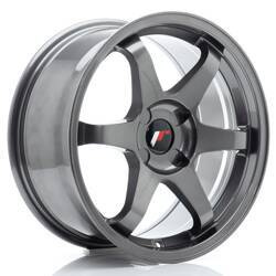 Felga aluminiowa 17" Japan Racing JR3 17x8 ET20-35 4H BLANK Gun Metal