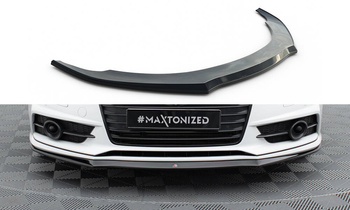 Splitter Przedni Maxton Audi S7 / A7 S-Line C7 FL