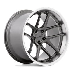 Felga aluminiowa 20" American Racing Ar942 20x12 ET6 5x115 Matte Gunmetal With Machined Lip
