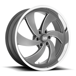 Felga aluminiowa 24" US Mag Desperado 24x10 ET25 6x139,7 Anthracite Milled Diamond Cut Milled