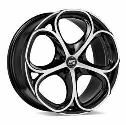 Felga aluminiowa 18" MSW 82 18x8 ET30 5x110 Gloss Black Full Polished