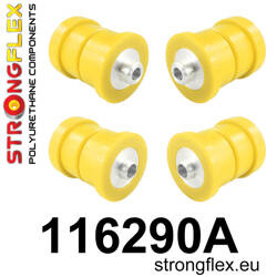 Zestaw tulei tylnego wózka SPORT Klasa A Klasa B CLA GLA Q30 / QX30 (15-)