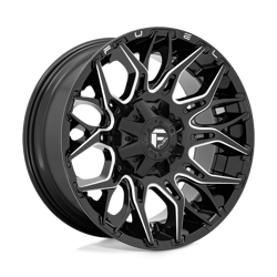 Felga aluminiowa 20" Fuel Twitch 20x10 ET-18 5x139,7/150 Glossy Black Milled