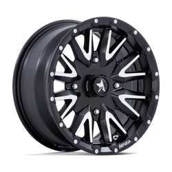 Felga aluminiowa 14" MSA Offroad Wheels M49 CREED 14x7 ET10 4x156 Matte Black Machined