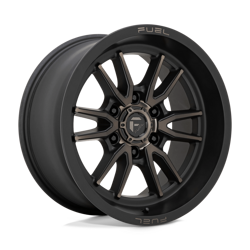 Felga aluminiowa 18" Fuel Clash 18x9 ET1 6x135 Matte Black Double Dark Tint