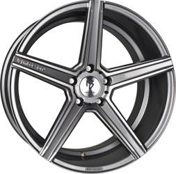 Felga aluminiowa 22" mbDESIGN KV1 DC 22x11 ET40 5x112 Szary połysk polerowane