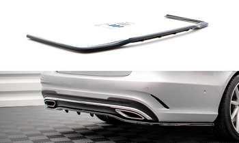 Splitter Tylny (Z Dyfuzorem) Maxton Mercedes-Benz E AMG-Line Sedan W212 Facelift