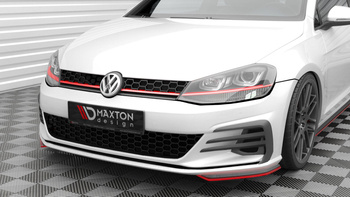 Splittery Przednie Boczne Maxton Volkswagen Golf GTI Mk7 Facelift