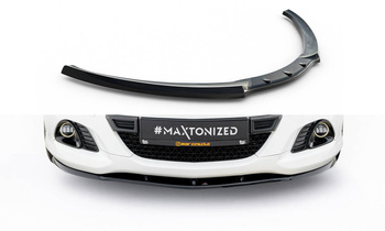 Splitter przedni Maxton Opel Corsa D (OPC / VXR) (czarny połysk)
