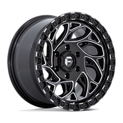 Felga aluminiowa 15" Fuel Runner Or 15x8 ET-19 5x114,3 Gloss Black Milled