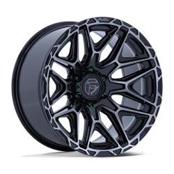 Felga aluminiowa 20" Fuel FC885 INJECTOR 20x9 ET1 8x180 Gloss Black Machined Face