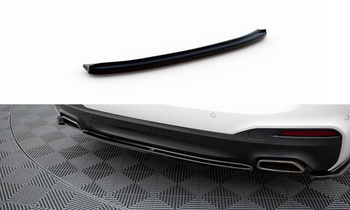 Splitter tylny srodkowy Maxton BMW 5 G30/ G31 M-Pack (czarny połysk)