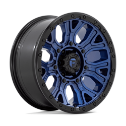 Felga aluminiowa 20" Fuel Traction 20x9 ET1 6x135 Dark Blue With Black Ring