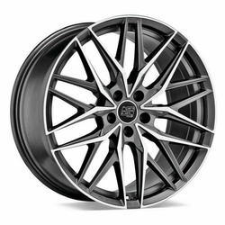 Felga aluminiowa 22" MSW 50 22x11 ET50 5x112 Matt Gun Metal Full Polished