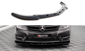 Splitter Przedni V.2 Maxton Mercedes-Benz C Coupe / Sedan / Estate  AMG-Line C204 / W204 Facelift / S204 Facelift