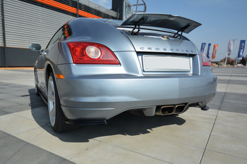 Splittery tylne boczne Maxton Chrysler Crossfire (czarny połysk)