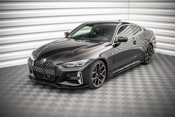 Splitter Przedni V.3 Maxton BMW 4 M-Pack / M440i G22 / G23 / G22 Facelift / G23 Facelift