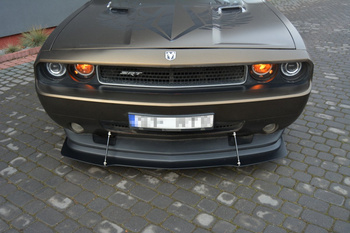 SPLITTER PRZEDNI HYBRYDOWY V.1 DODGE CHALLENGER MK3. PHASE-I SRT8 COUPE