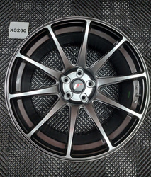 USED JR11 19x9,5 ET22-35 5H Blank Hyper Black