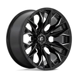 Felga aluminiowa 22" Fuel Flame 22x10 ET-18 6x139,7 Gloss Black Milled