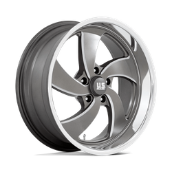 Felga aluminiowa 20" US Mag Desperado 20x8 ET1 5x120,65 Anthracite Milled Diamond Cut Milled