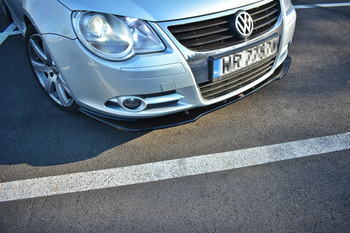 Splitter przedni Maxton V1 Volkswagen Eos (czarny połysk)