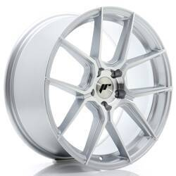 Felga aluminiowa 18" Japan Racing JR30 18x8,5 ET45 5x112 Silver Machined Face