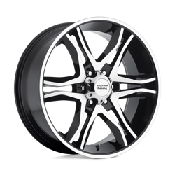 Felga aluminiowa 17" American Racing Mainline 17x8 ET25 6x139,7 Gloss Black Machined